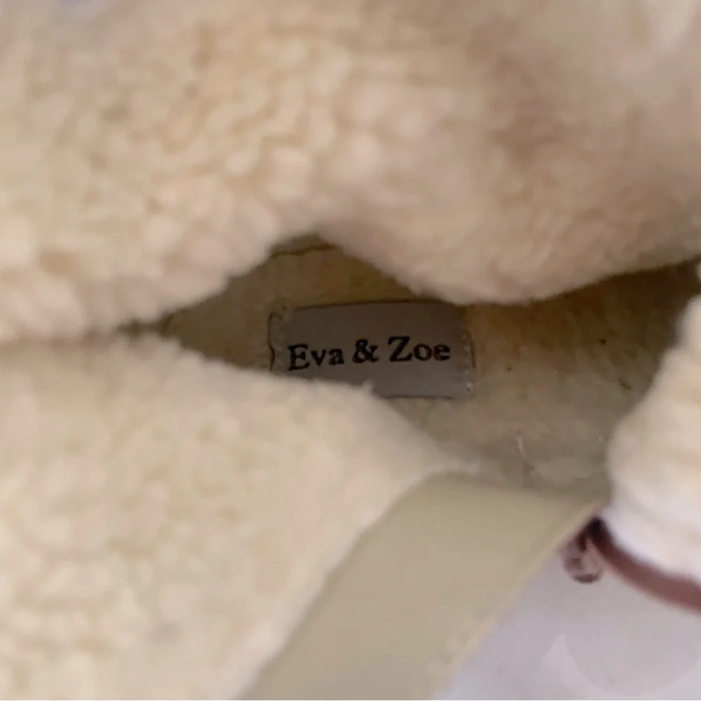 - EVA & ZOE Girl's 'SCRUNCHIE' Tan TALL BOOT - 12